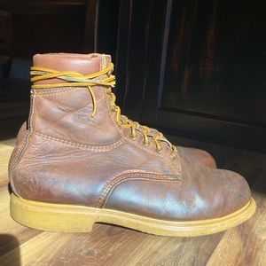 Red wing boots vintage